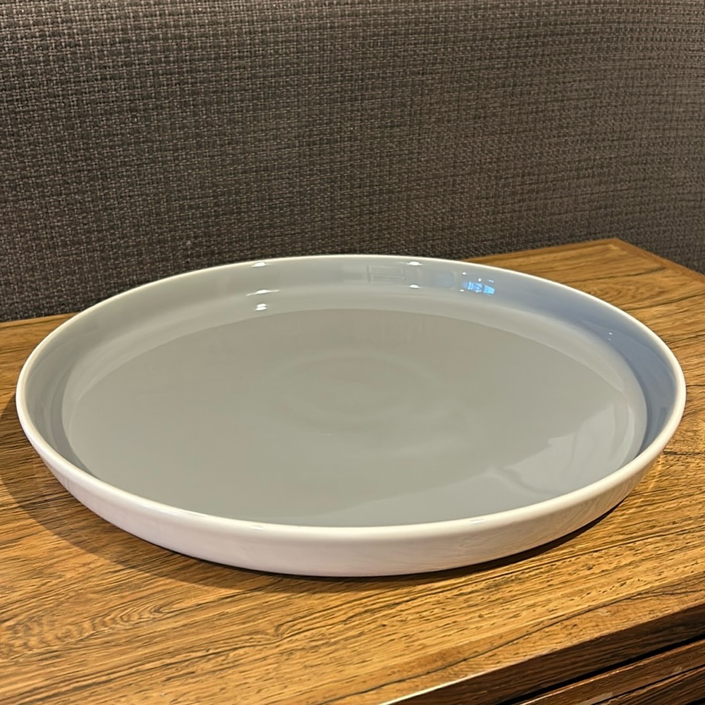 Vera Wang for Wedgwood 13” Gray Serving Platter